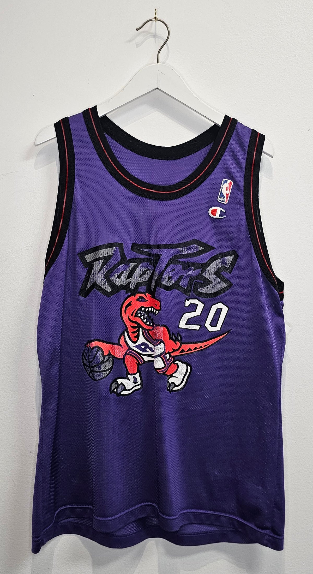 Vintage Champion NBA Toronto Raptors Amare Stoudamire basketball jersey