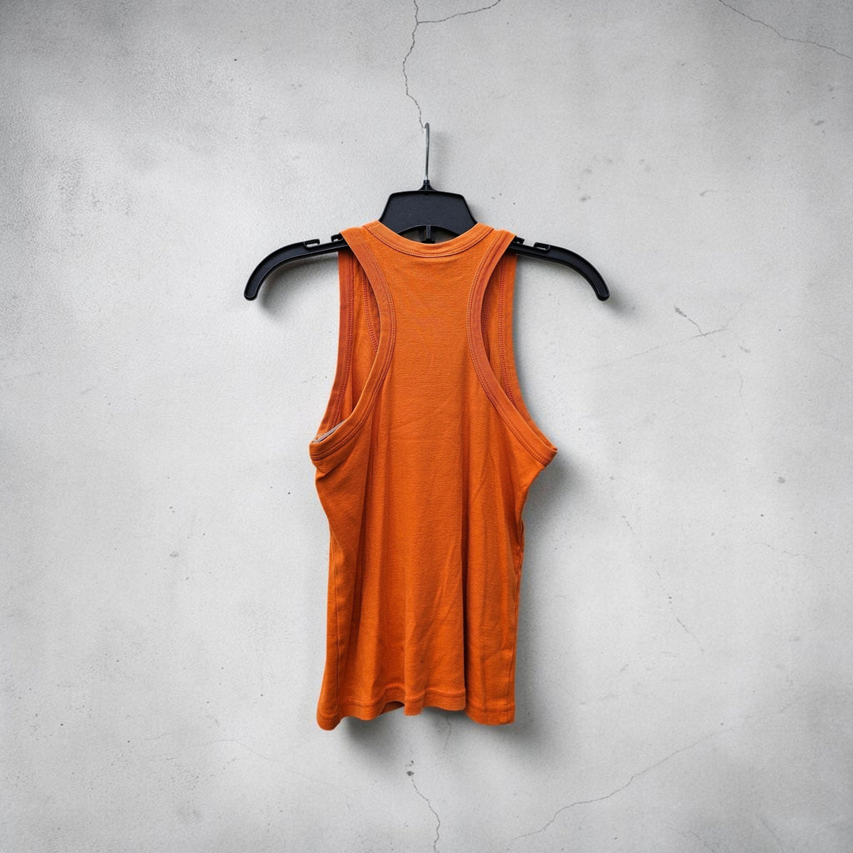 Womens Cote d'ivoire orange graphic tank top