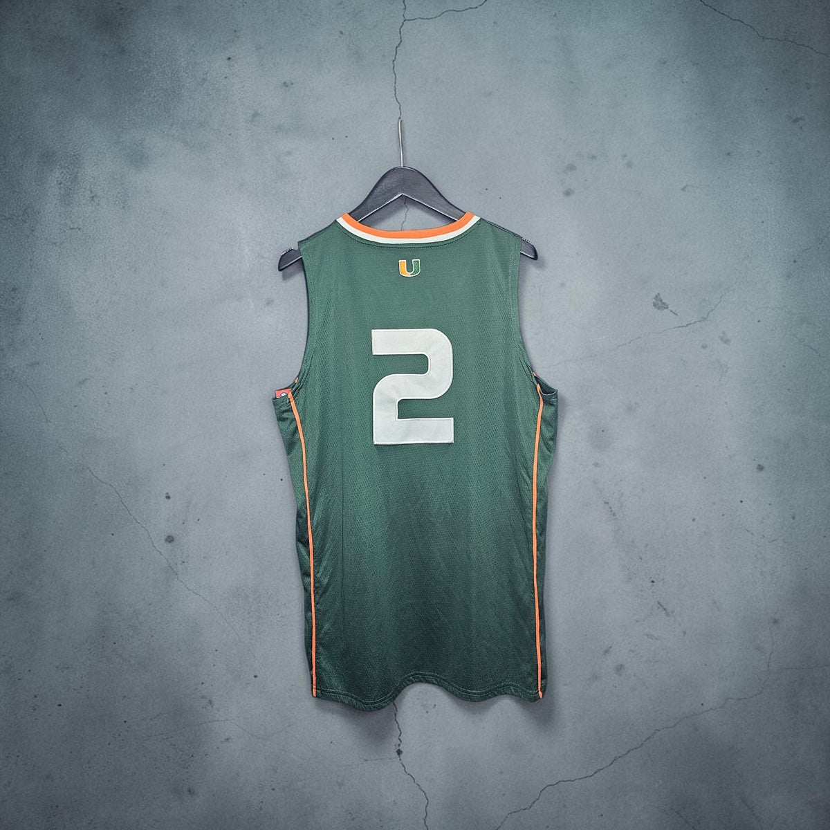 Adidas NCAA Miami Hurricane #2 basketball jersey