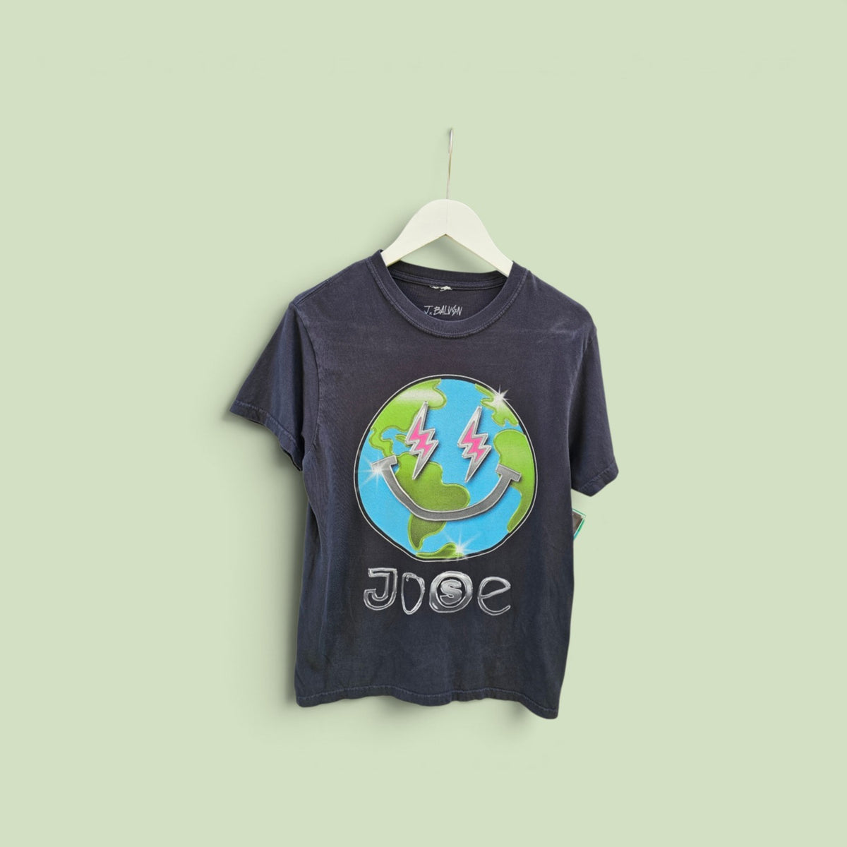 J Balvin x Jose Black Graphic Tour Tshirt