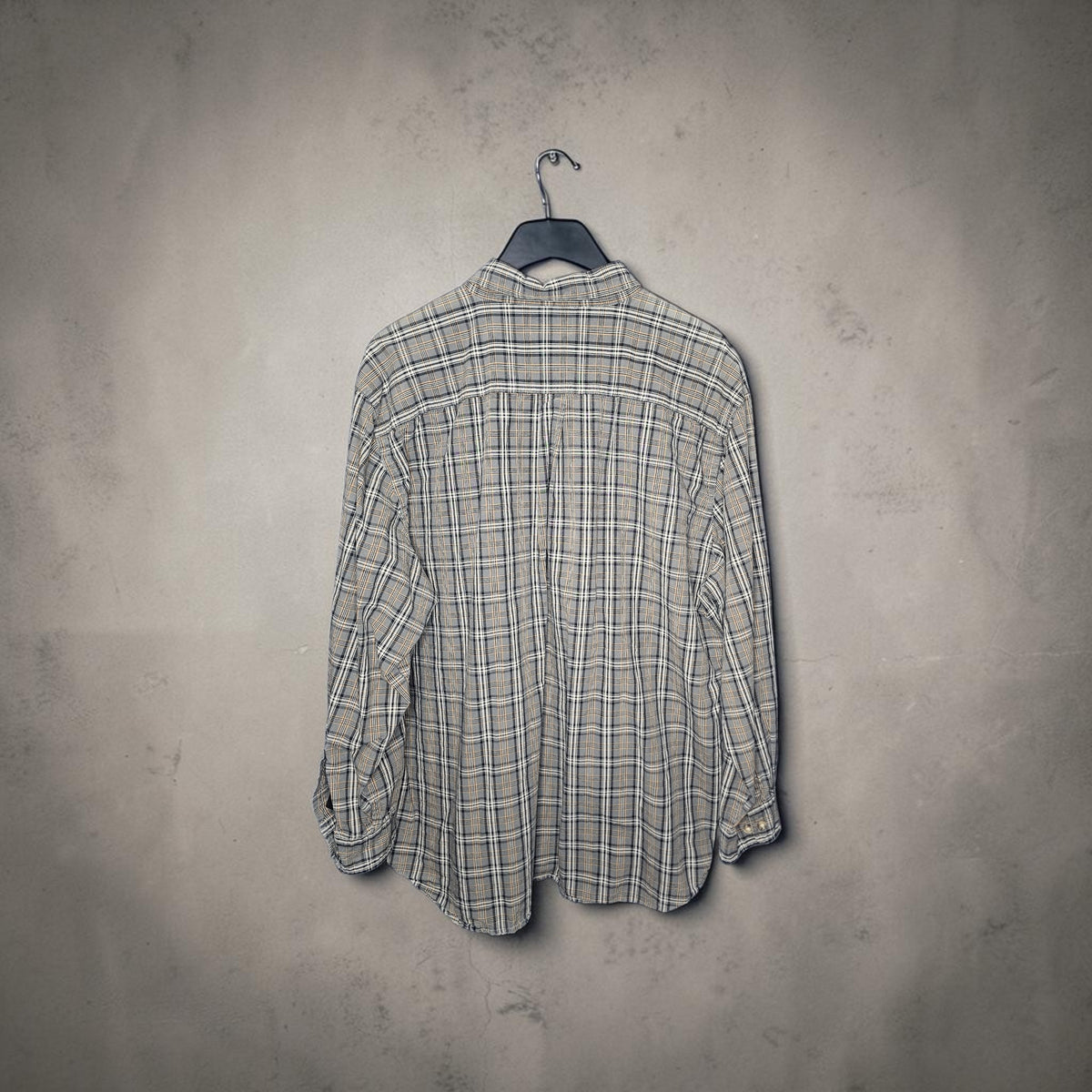 Carhartt grey black plaid longsleeve buttons down shirt