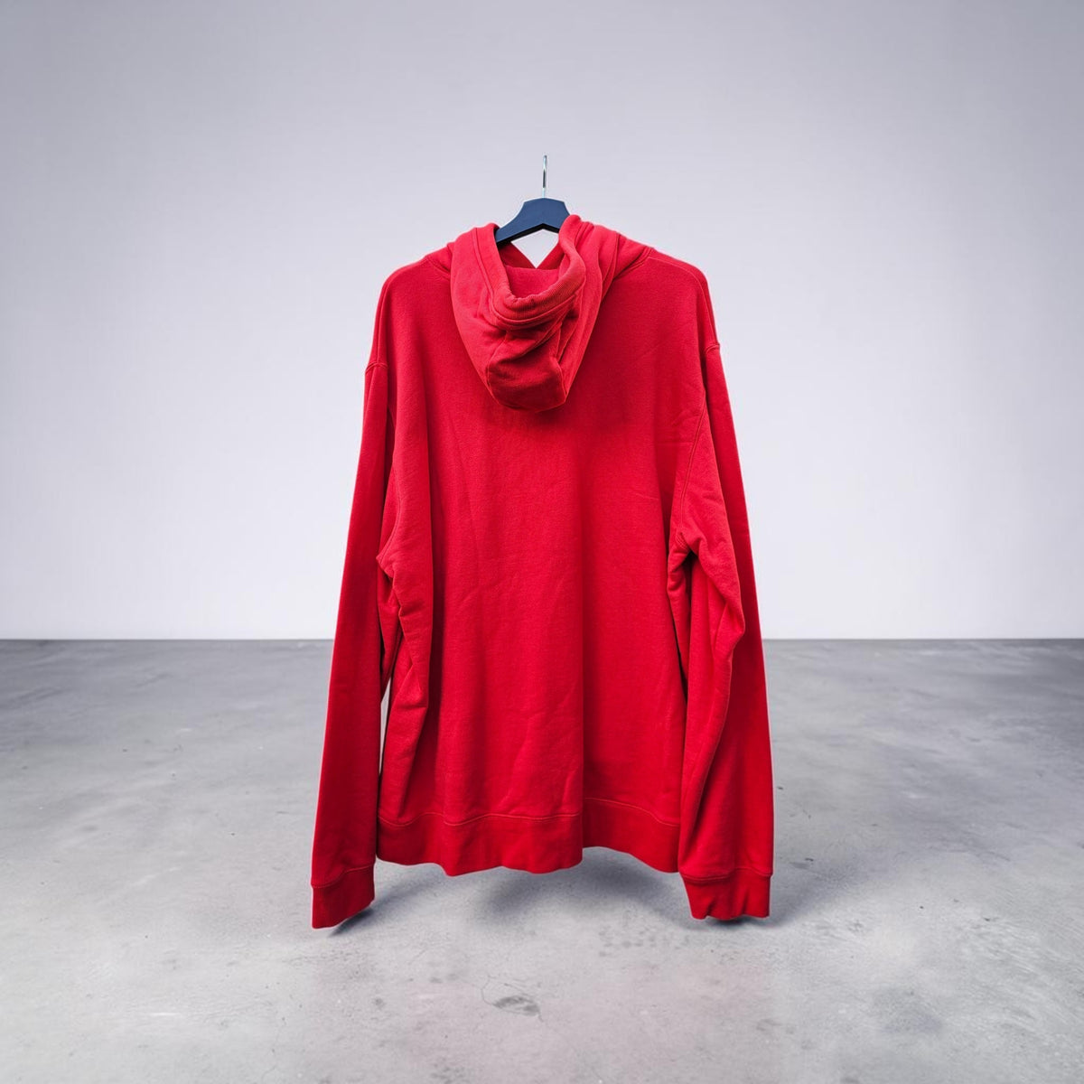 Fubu classic logo modern red pullover hoodie