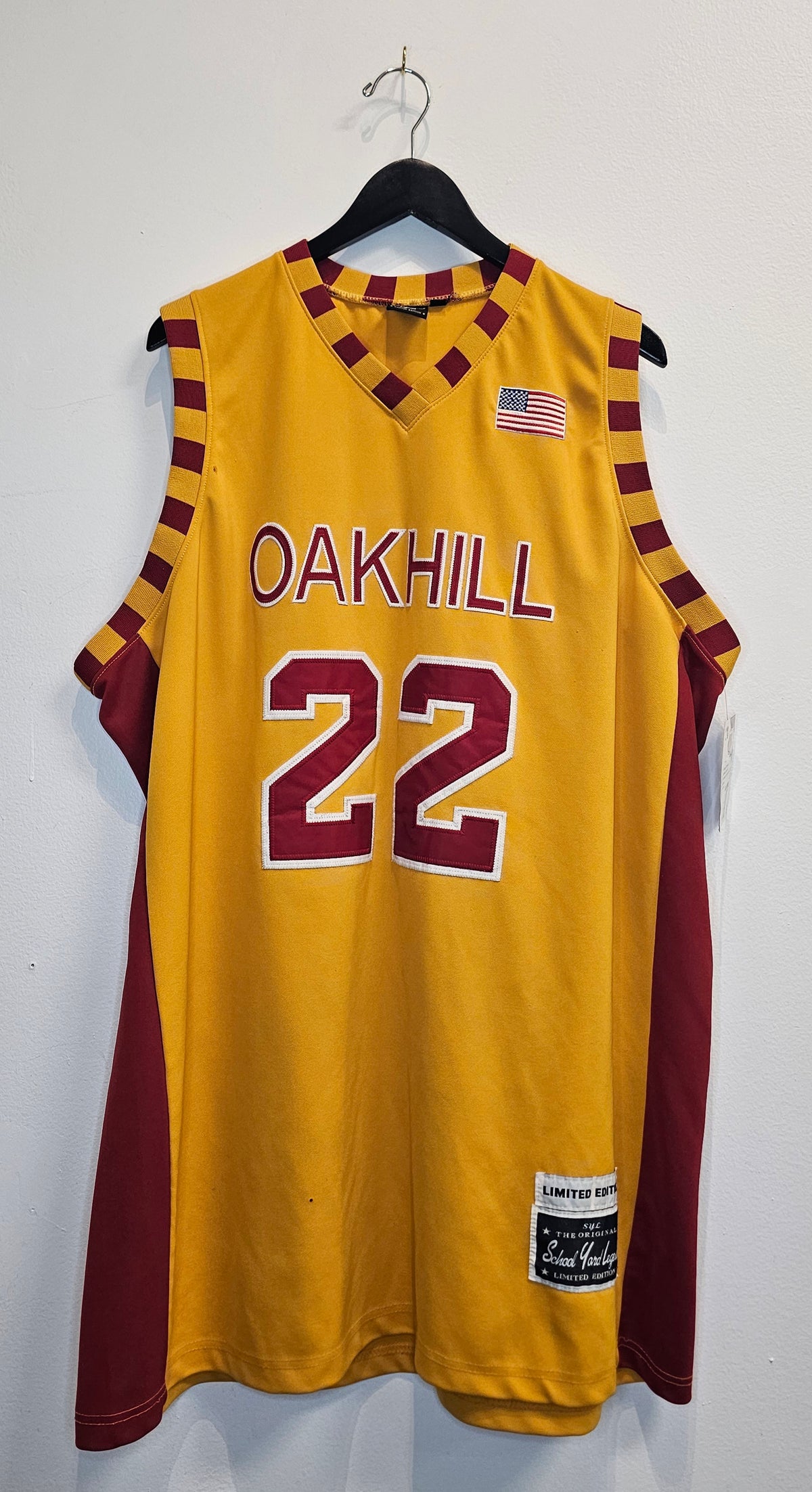 Vintage School yard legends limited edition Carmelo Anthony Oakhill Academy Basketball Jersey