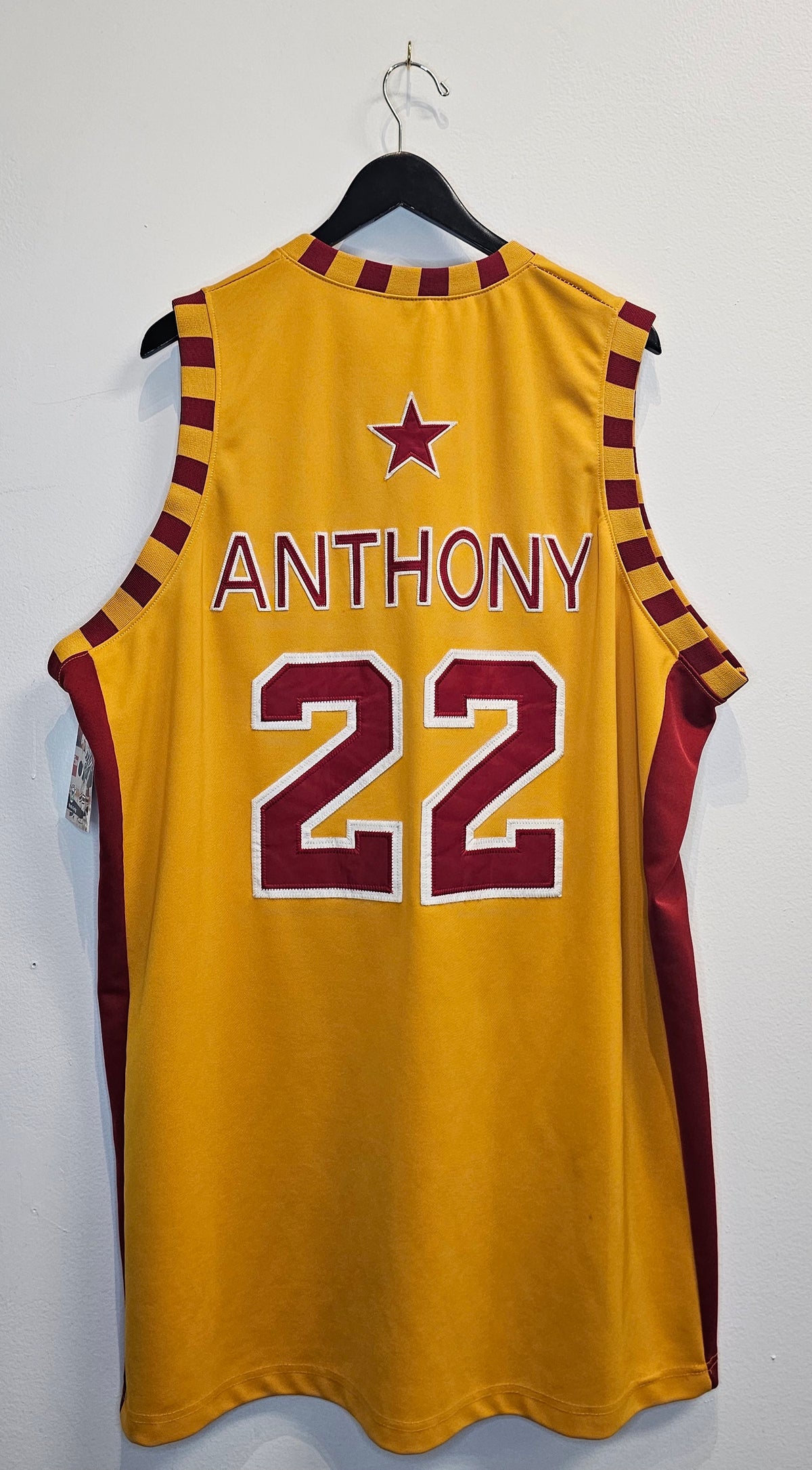 Vintage School yard legends limited edition Carmelo Anthony Oakhill Academy Basketball Jersey