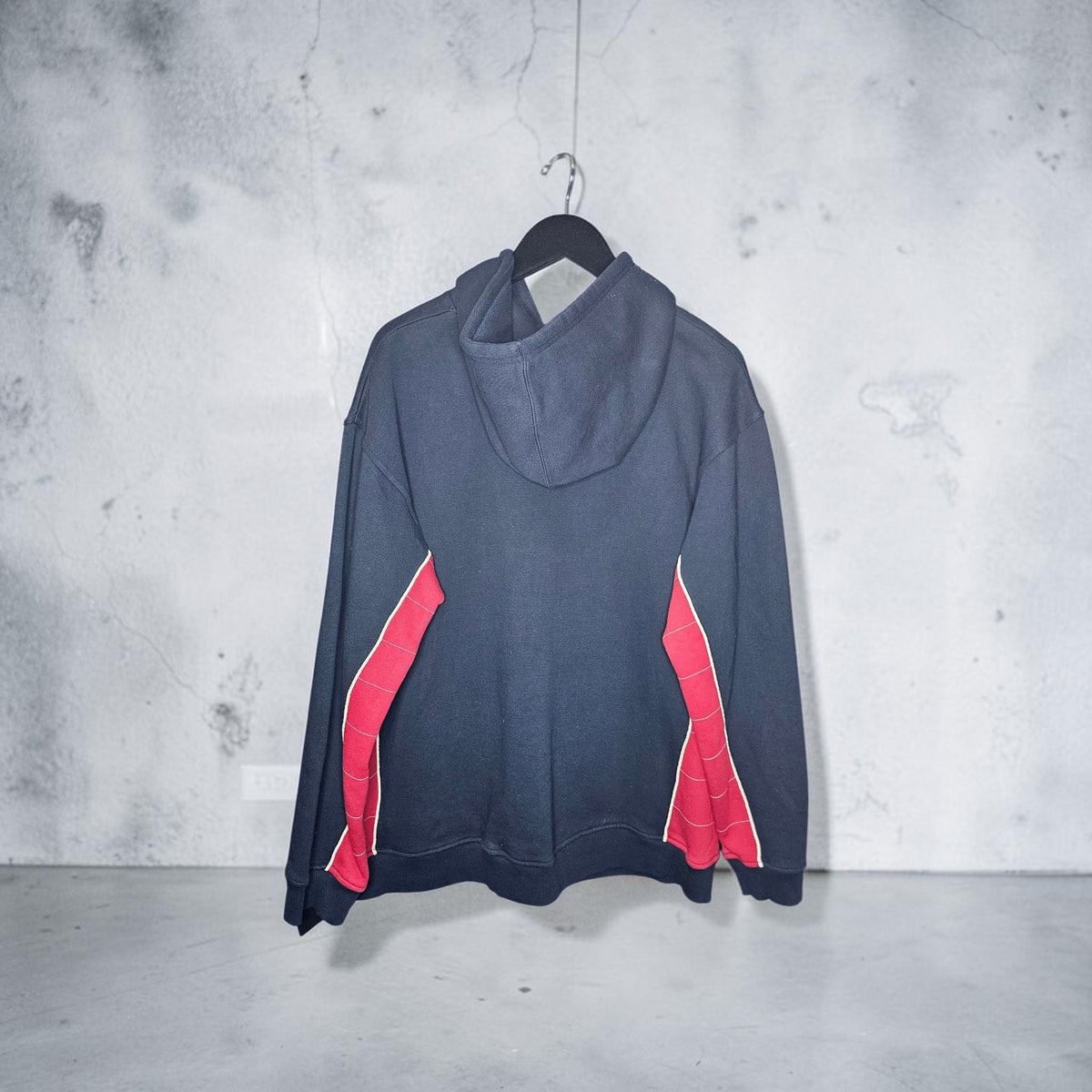 Idol bronx rally series dark navy red pullover hoodie