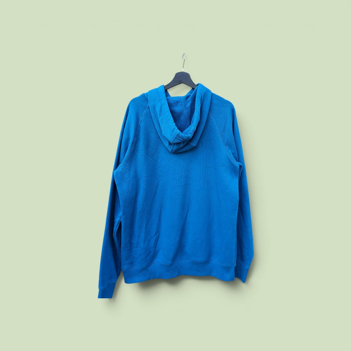 Carhartt Force Relaxed fit light-weight logo graphic bright blue hoodie