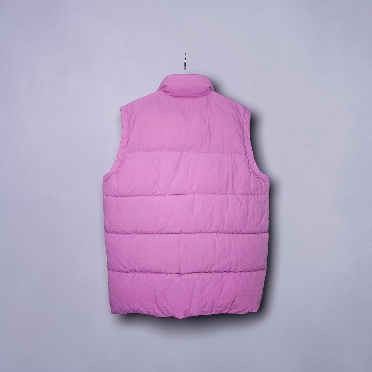 Y2K Karl Kani purple puffer fullzip vest