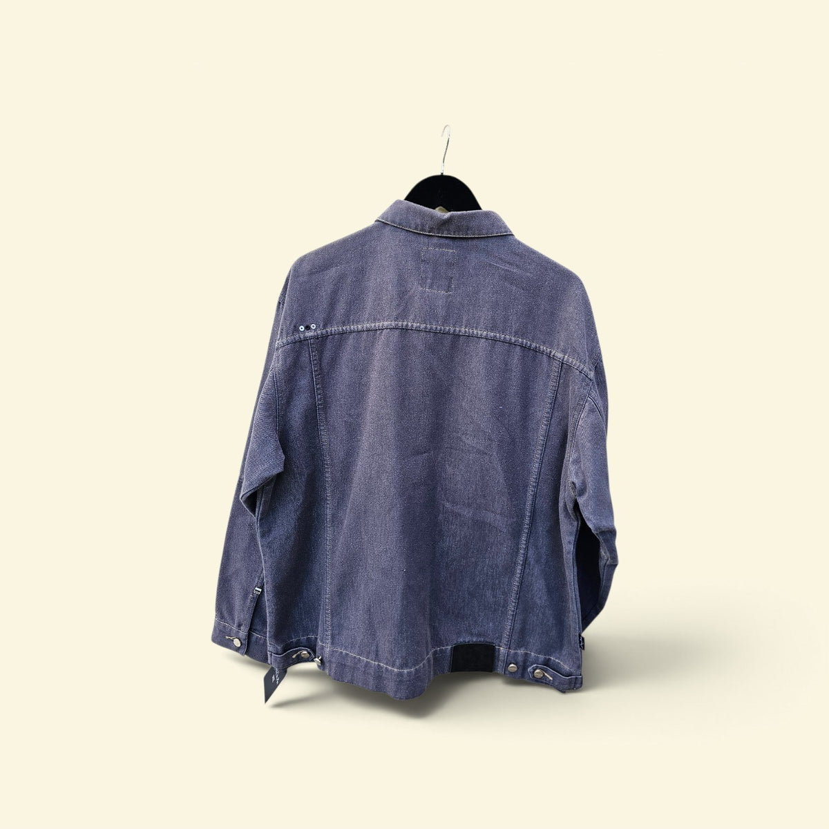 Y2k Sean john washed grey light denim jacket