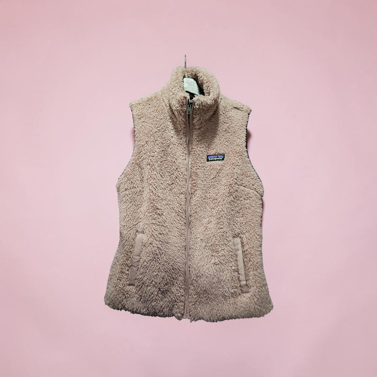 Womens Patagonia light pink los vatos vest