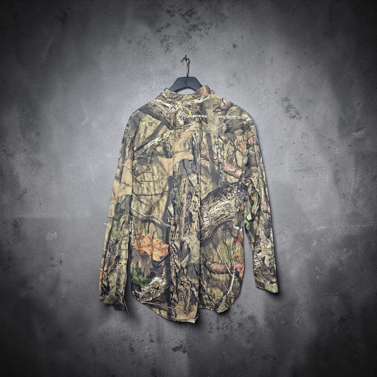 Browning Mossy oak realtree buttons down polo longsleeve