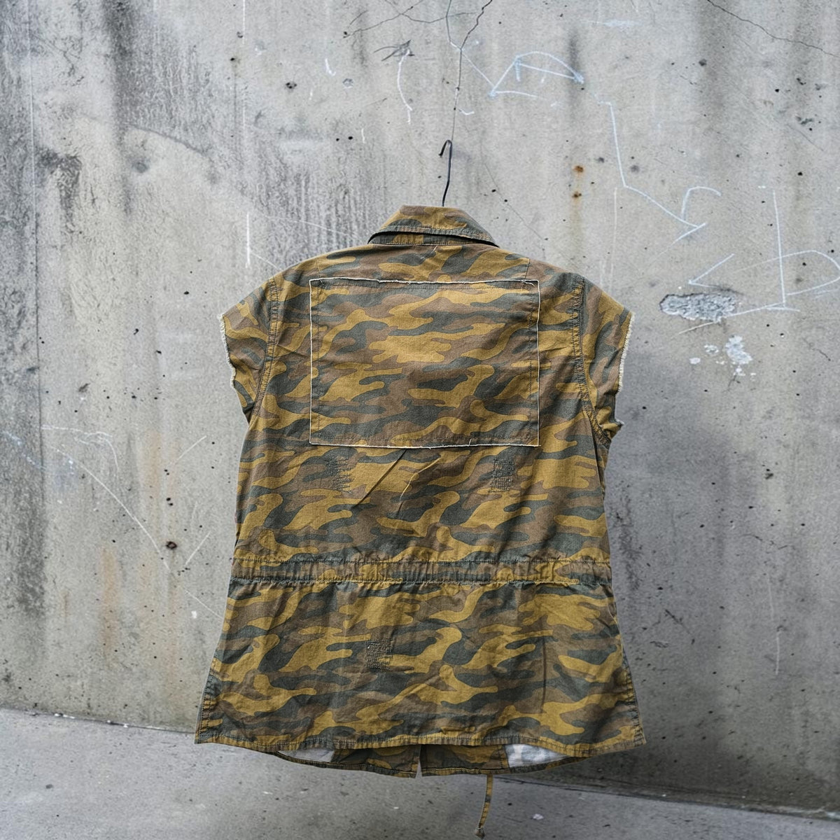 Womens Victoria Secret camouflage jeweled buttons up shirt