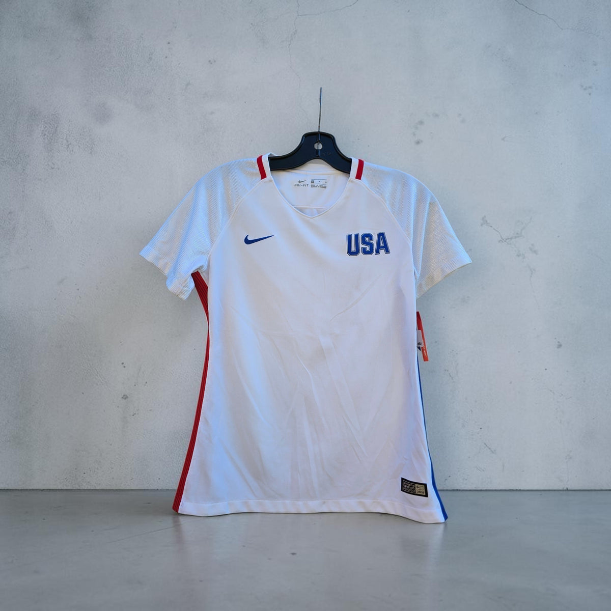 Womens Nike drifit 16' Olympics stadium home soccer jersey kit