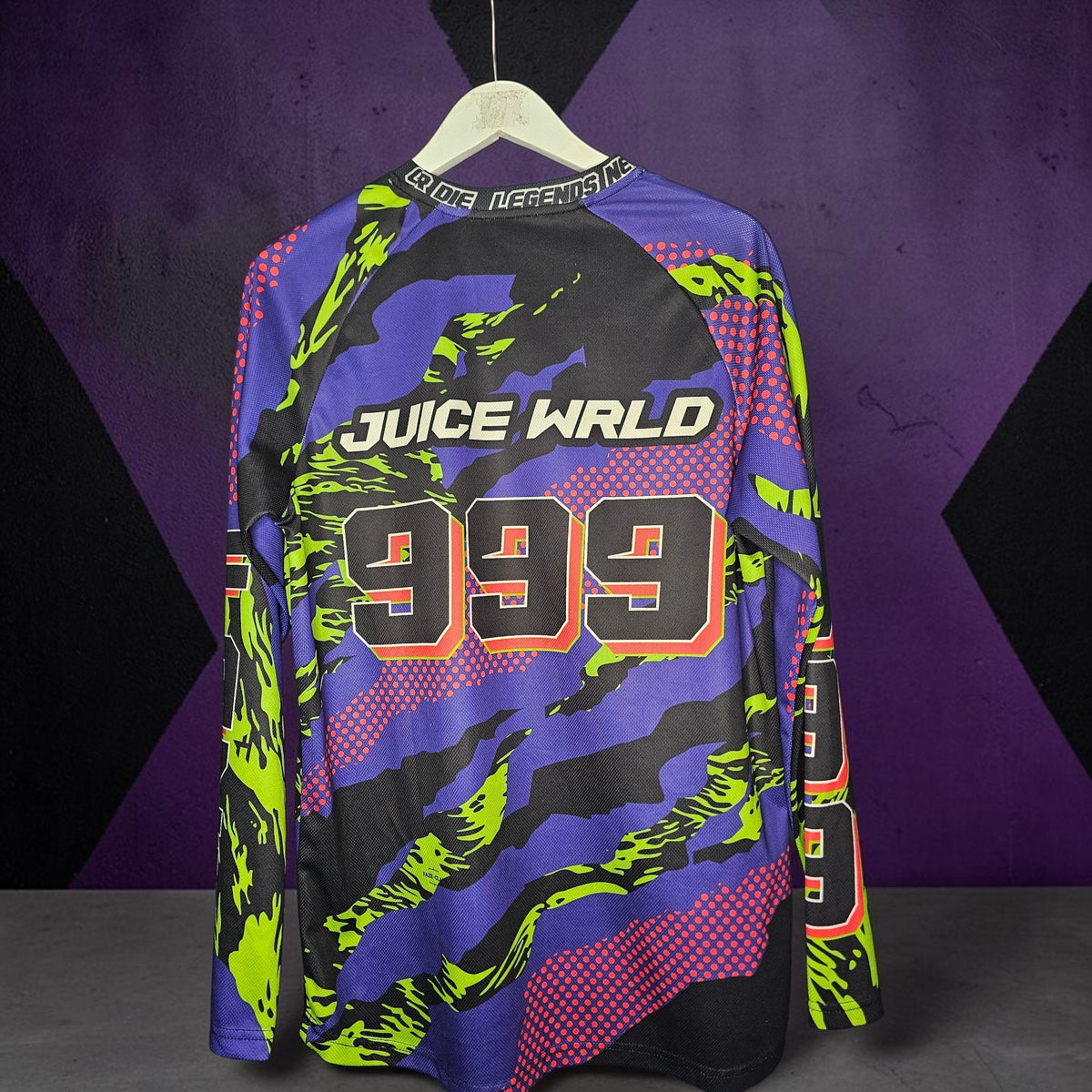 Juice world x Faze clan paintball longsleeve jersey