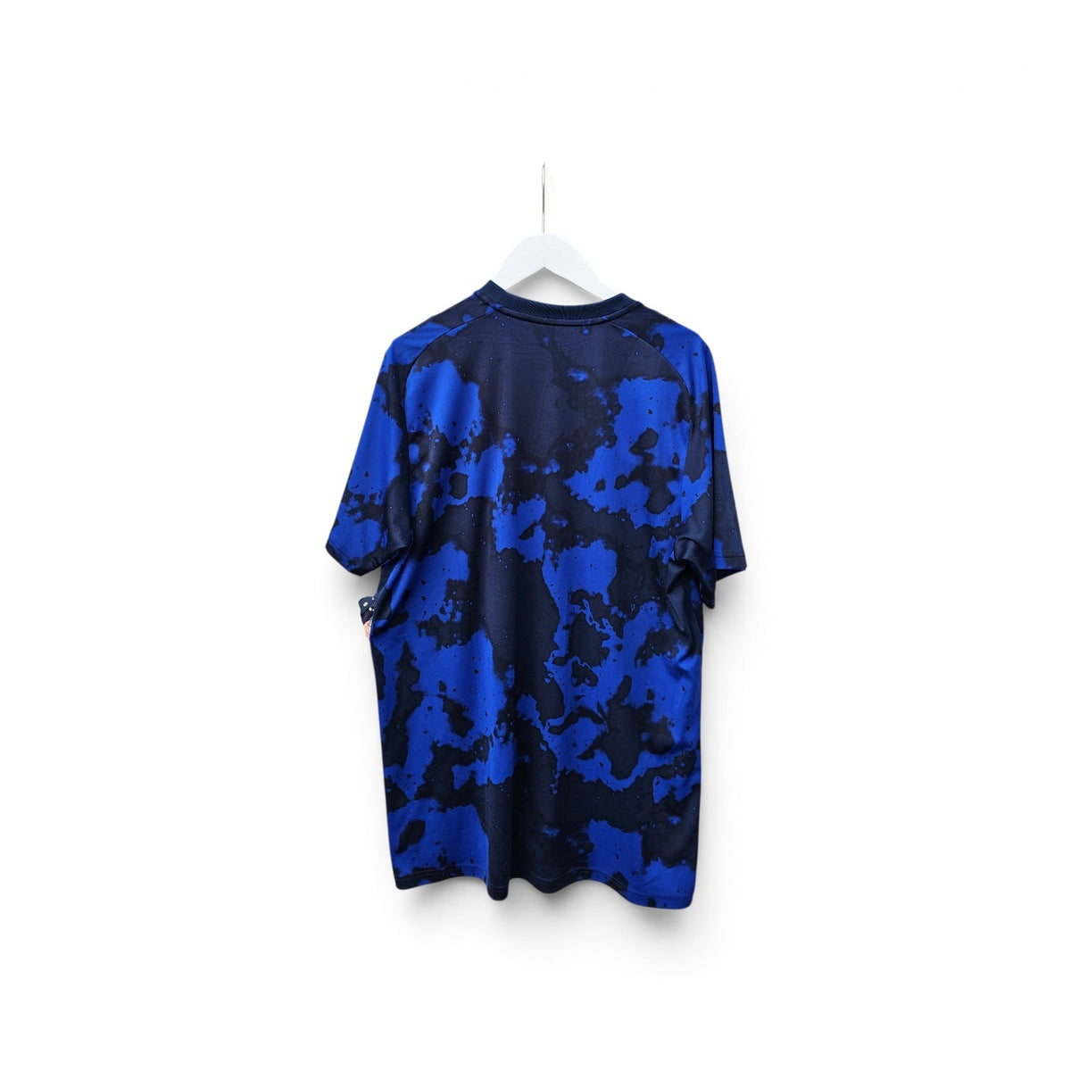 Adidas Parley 19-20' Manchester United Mystery Blue Pre Match Jersey