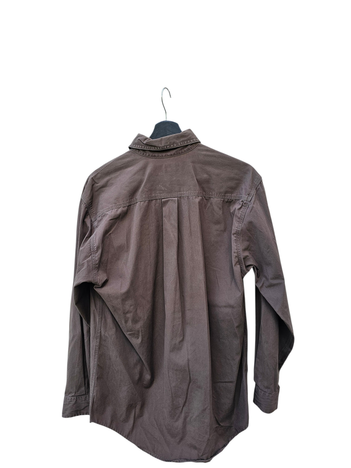 Carhartt button up brown longsleeve