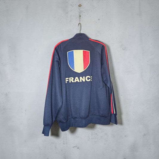 Adidas 08' France navy graphic track jacket