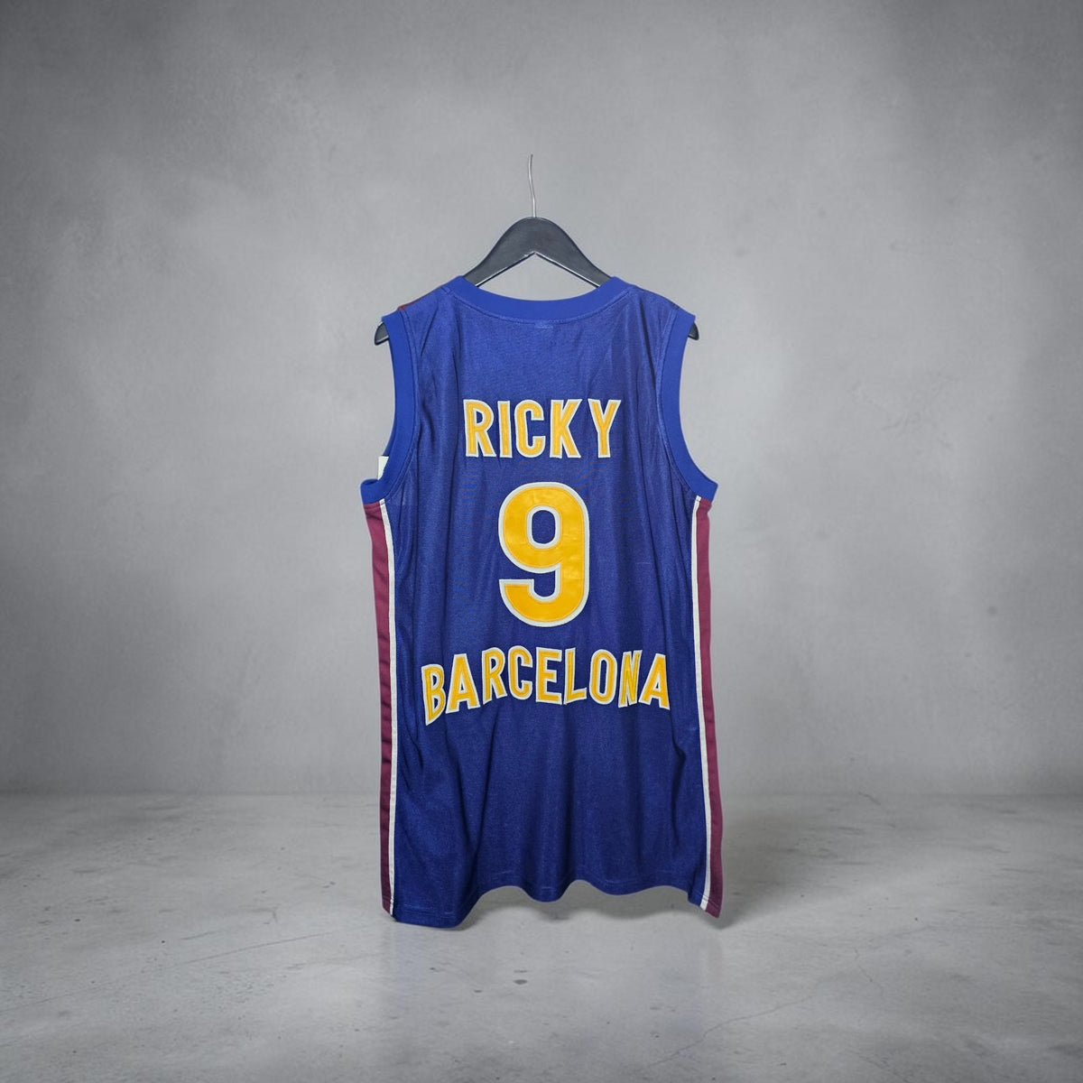 FC Barcelona Ricky rubio basketball jersey