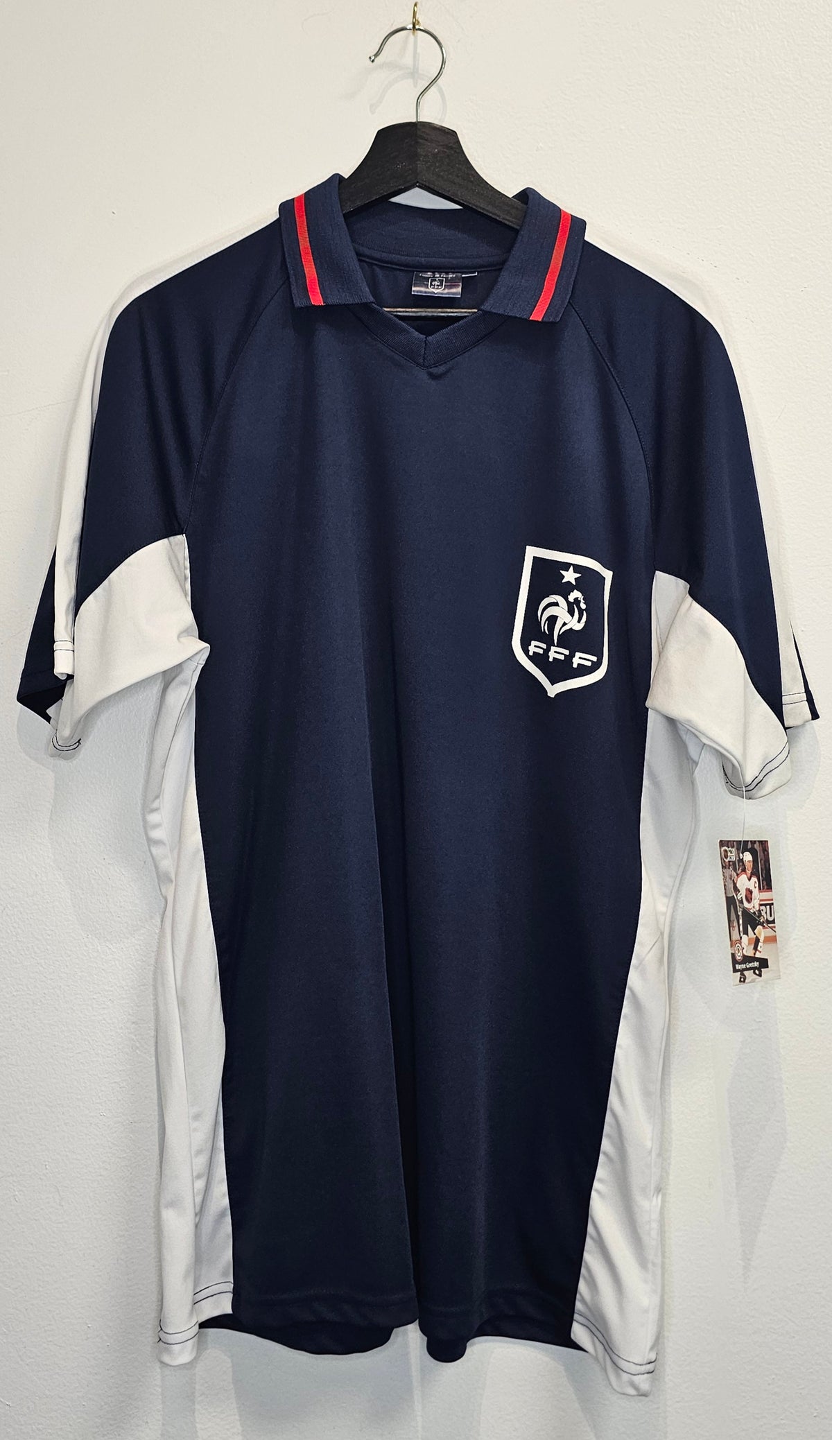 Vintage France national football team polo jersey
