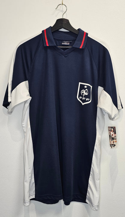 Vintage France national football team polo jersey