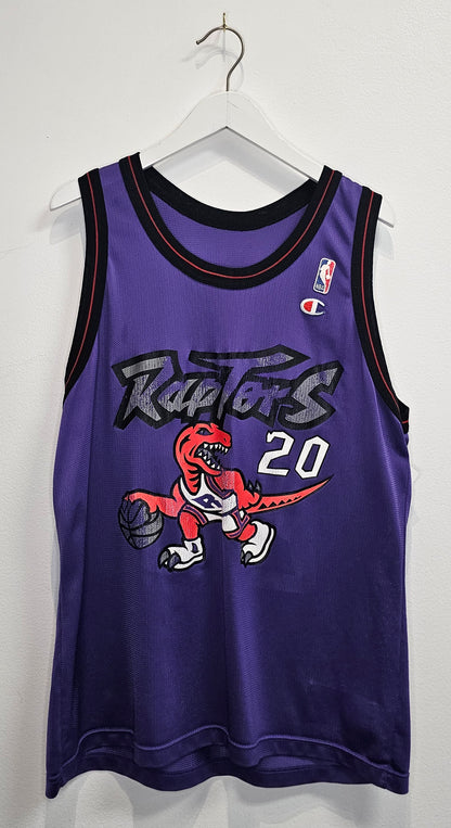 Vintage Champion NBA Toronto  Raptors Amare Stoudamire basketball jersey