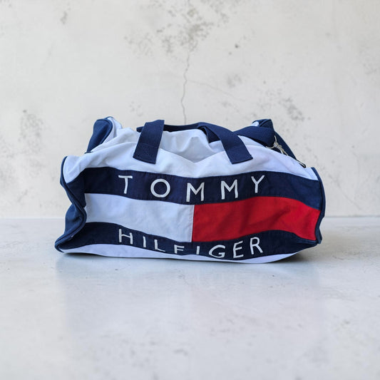 Vintage Tommy Hilfiger colorblock duffle bag