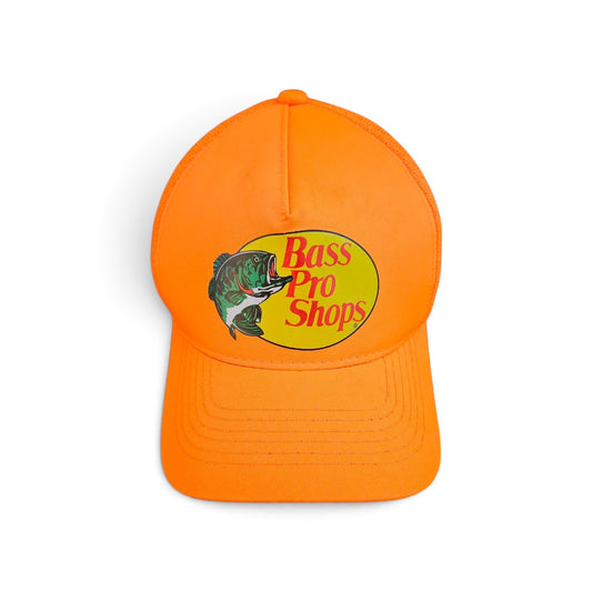 Bass Pro Modern Orange Trucker Hat