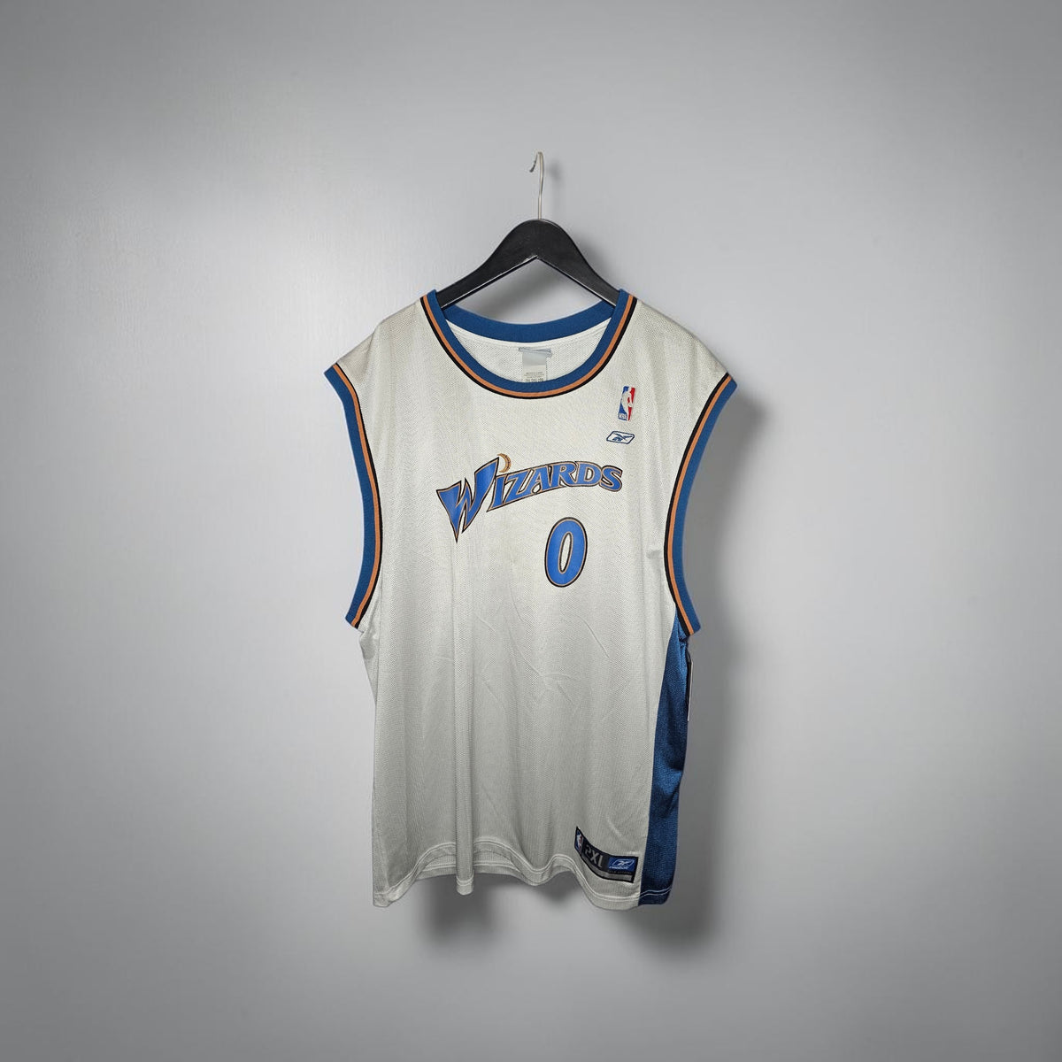 Vintage Reebok NBA Wizards Washington Gilbert Arenas Basketball Jersey
