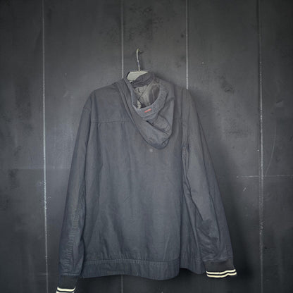 Fubu Intl undisputed black hoodez zipup track jacket