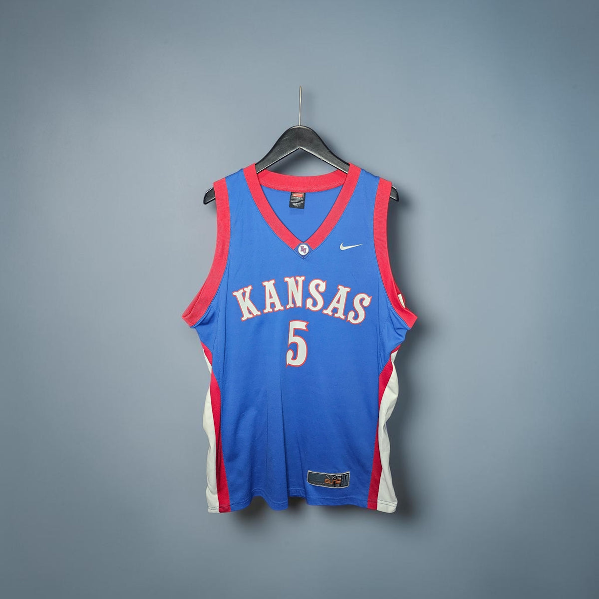 Vintage Nikre Elite Kansas Jayhawks basketball jersey