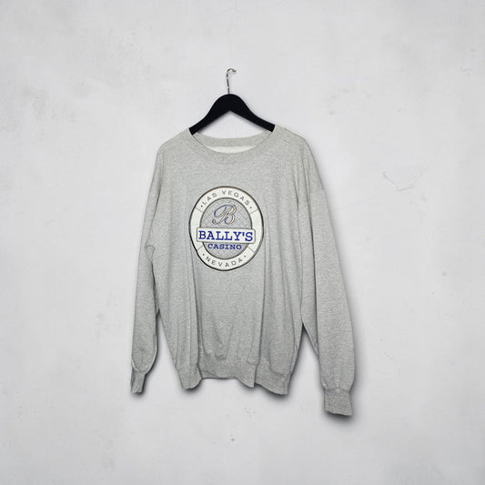 Las vegas Ballys Casino Grey Crewneck