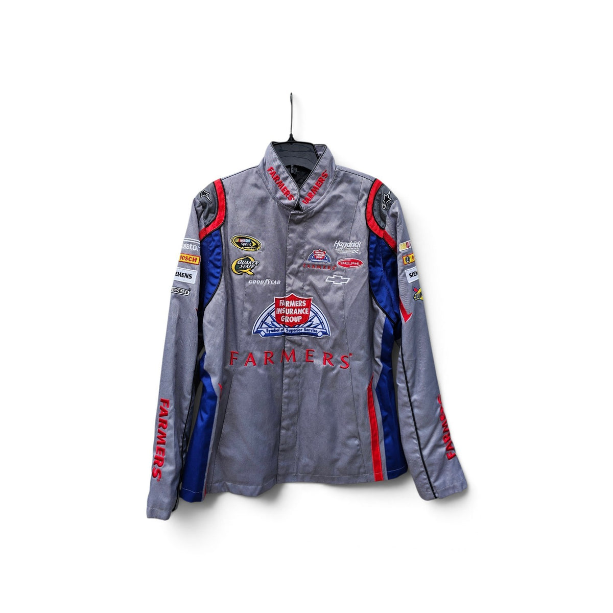 Womens Chase Authentics Kasey kahne sponsored patch snapbutton racing jacket