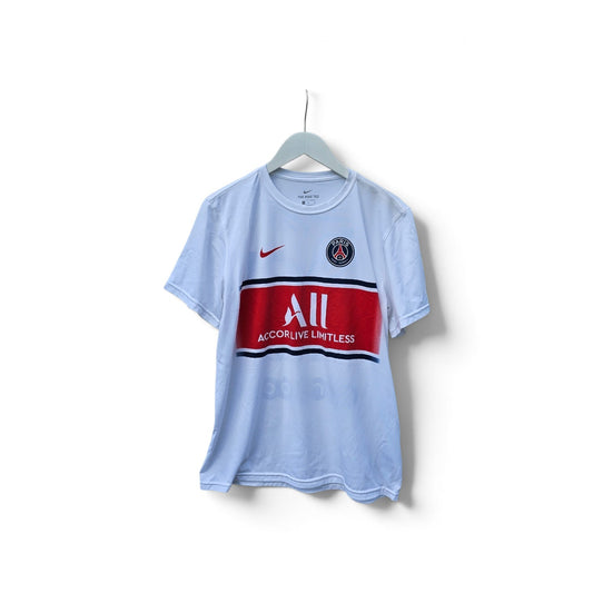 Nike Drifit Paris Saint-Germain Messi white tshirt jersey
