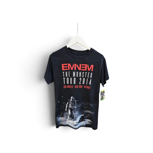 Eminem The Monster Tour 14' Black Graphic Tshrit