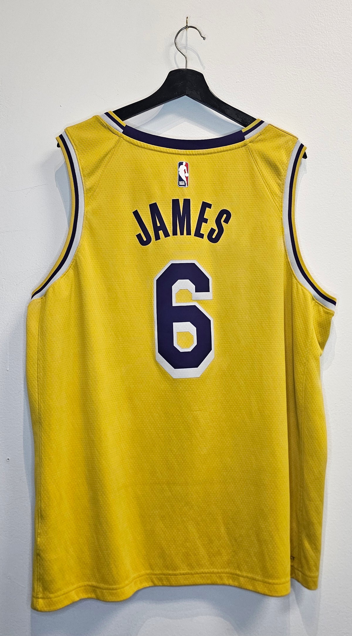 Nike drifit swingman NBA Los Angeles Lakers Lebron  James #6 Basketball jersey