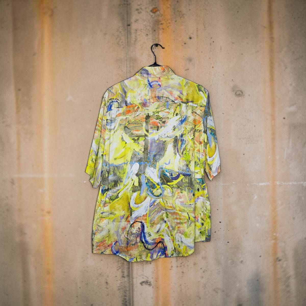 Diesel S-umbe multicolor viscose button up shirt