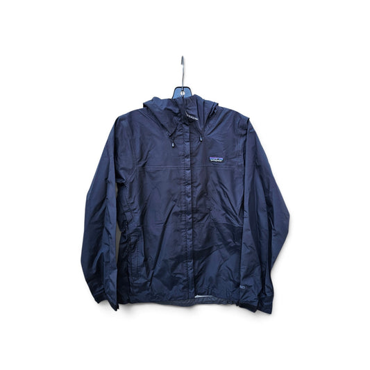 Womens Patagonia dark navy torrent shell jacket