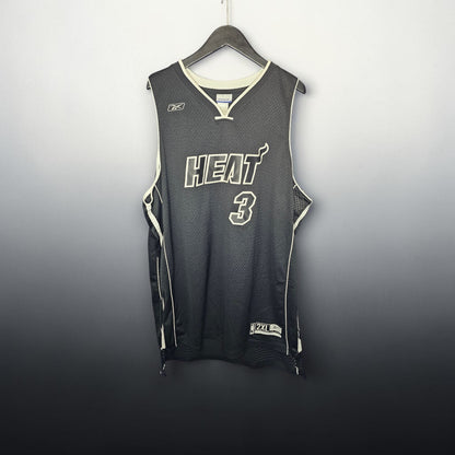 Vintage Reebok NBA Miami Heat Dwayne wade basketball jersey
