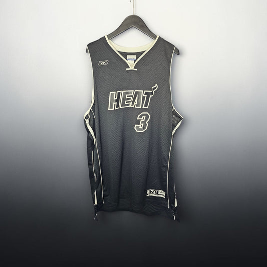 Vintage Reebok NBA Miami Heat Dwayne wade basketball jersey