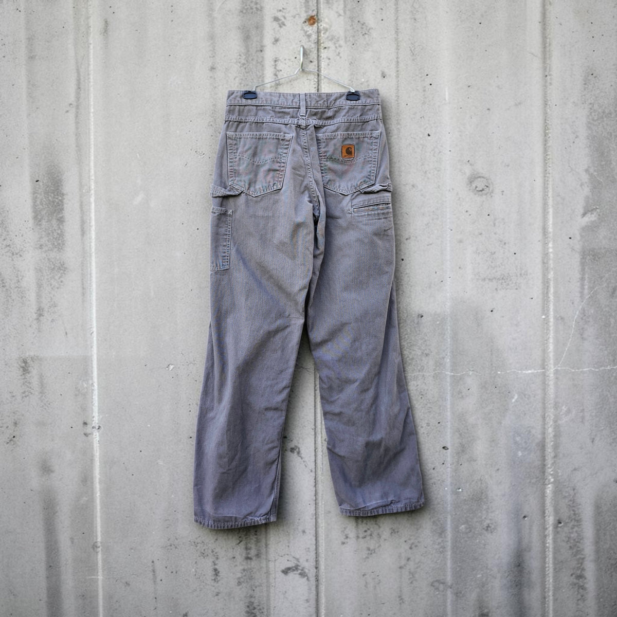 Carhartt b159-chr loosefit light grey cargo pants