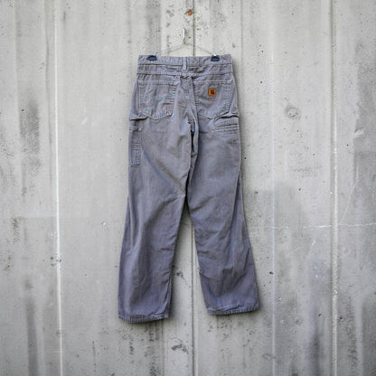 Carhartt b159-chr loosefit light grey cargo pants