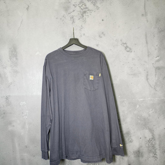 Carhartt force FR navy pocket longsleeve