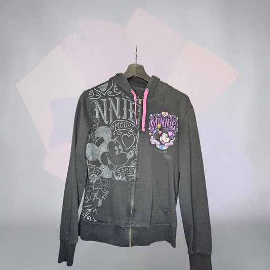 Walt Disney world Minni mouse sweet sassy black purple graphic hoodie