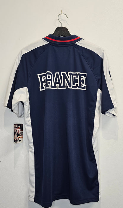 Vintage France national football team polo jersey