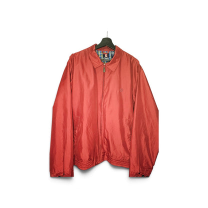 Chaps red classic plaid lined zipup jacket