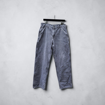 Carhartt washed grey original dungaree fit cargo pants
