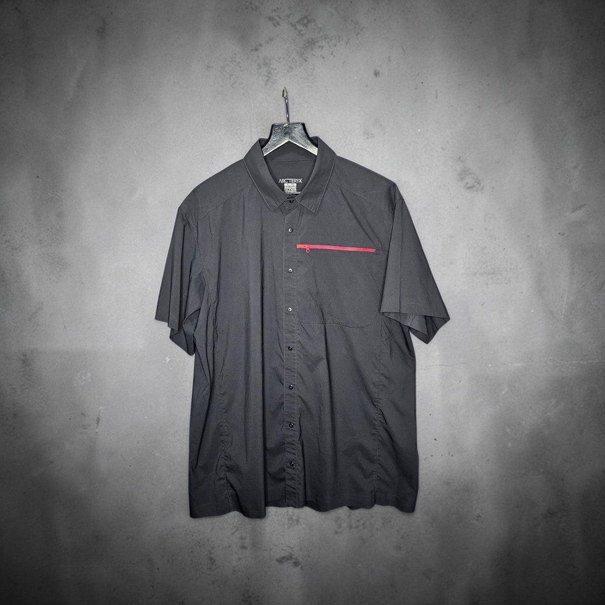 Arcteryx black skyline short sleeve shirt