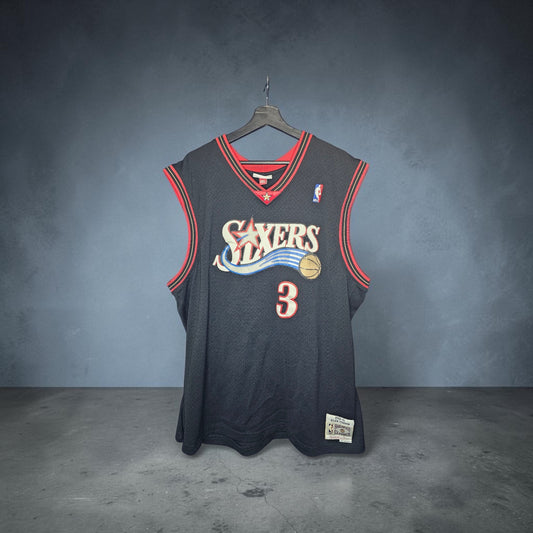 Mitchell&Ness Hardwood classics Allen Iverson Swingman basketball jersey