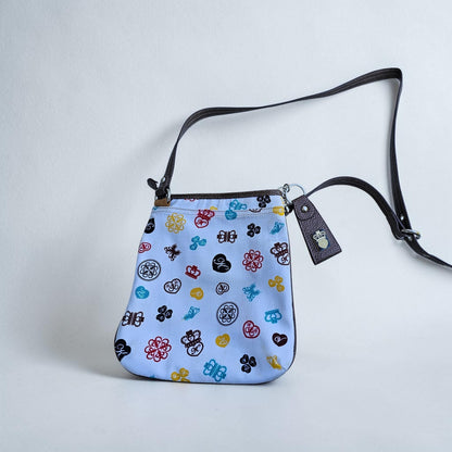 Kathy Van Zeeland Monogram multicolor crossbody bag
