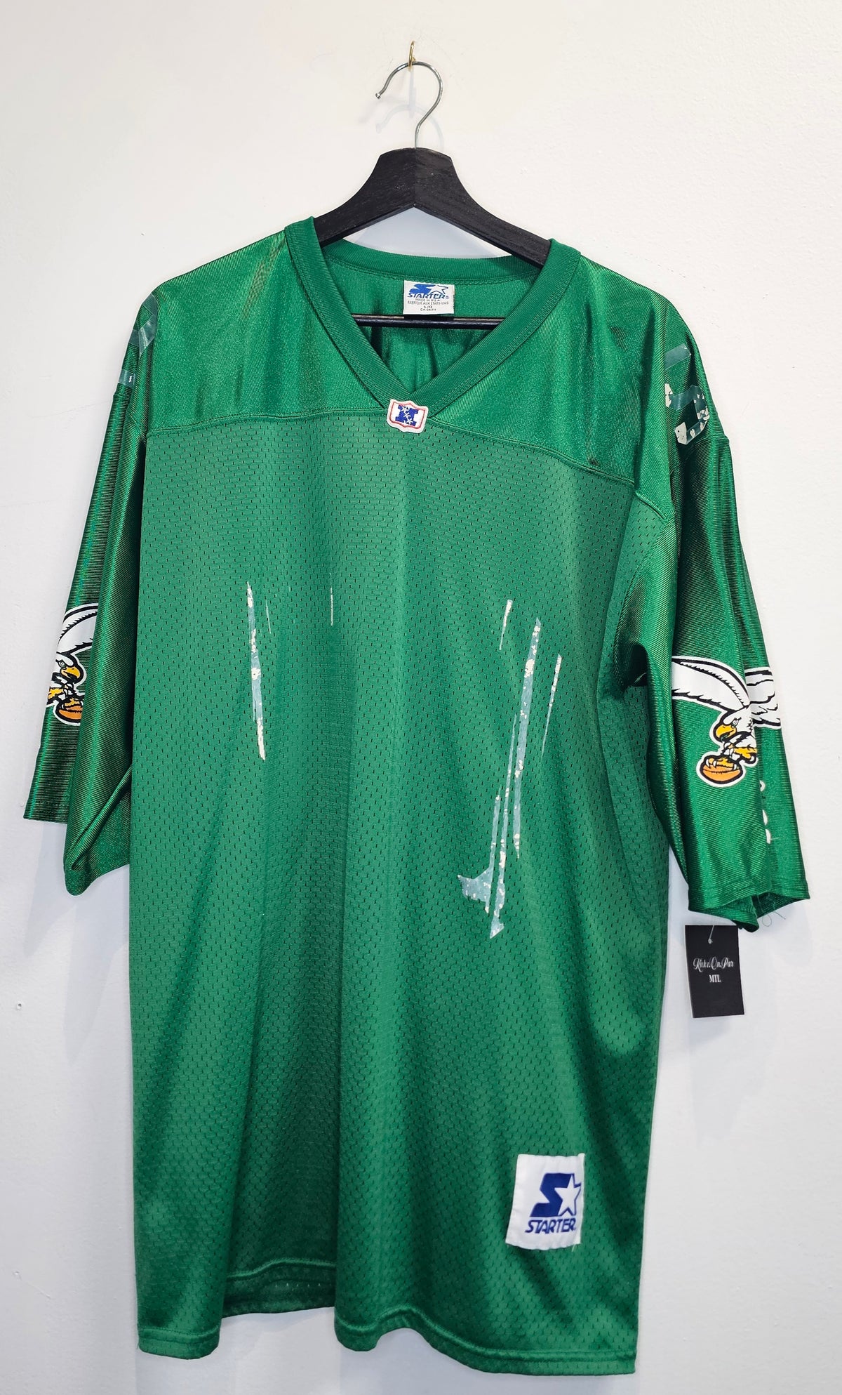 Vintage Starter NFL Philadelphia Eagles Joyner football jersey