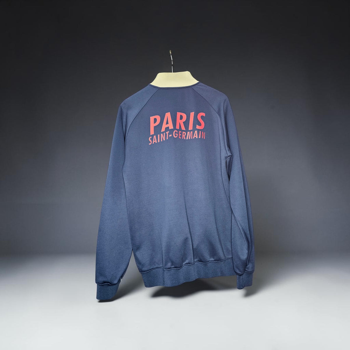 Y2K Nike PSG white navy track jacket